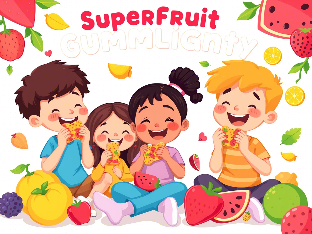 Can Superfruit Gummies Help with Kids’ Skin and Hair?