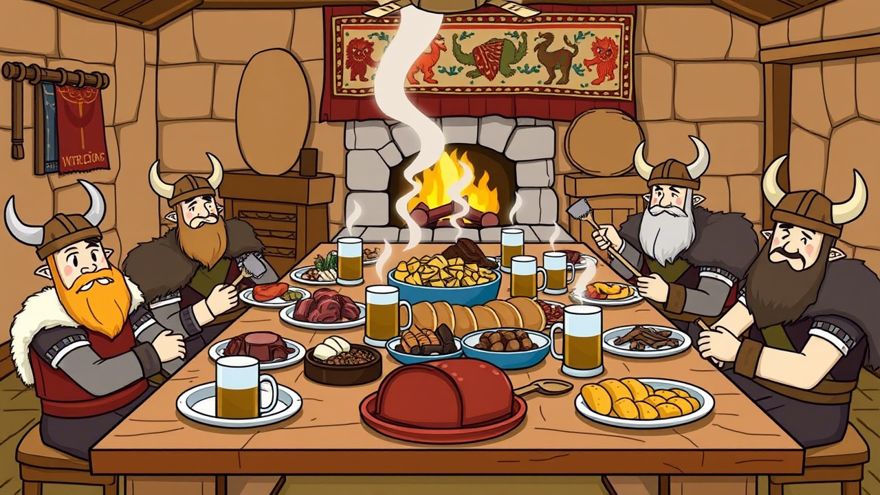 Viking Feast Night: 4 Power-Packed Meals from the North