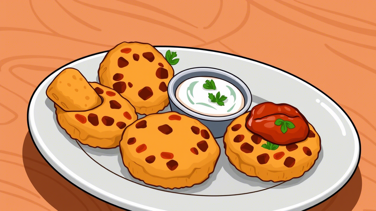 Chickpea Patties That Are Great for Dipping