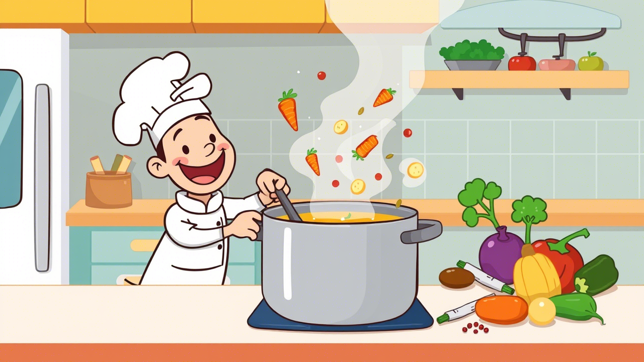 Soup Surprise with Whatever’s Left