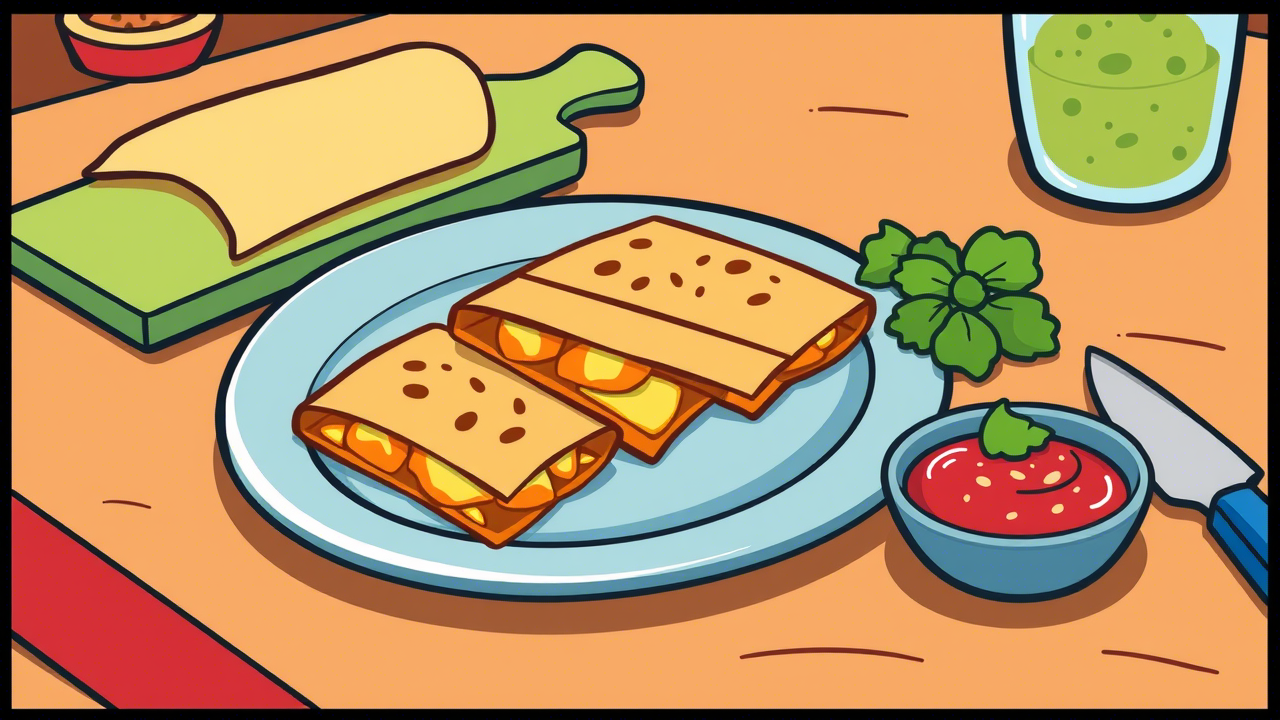 Sweet Potato Quesadillas for a Quick Bite