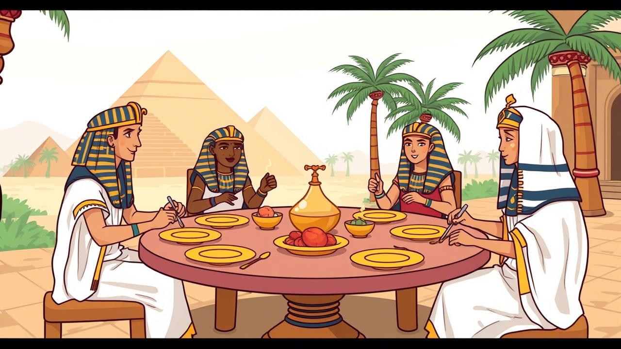 Egyptian Pharaoh Plates: 5 Royal Dinners Under 10 Minutes