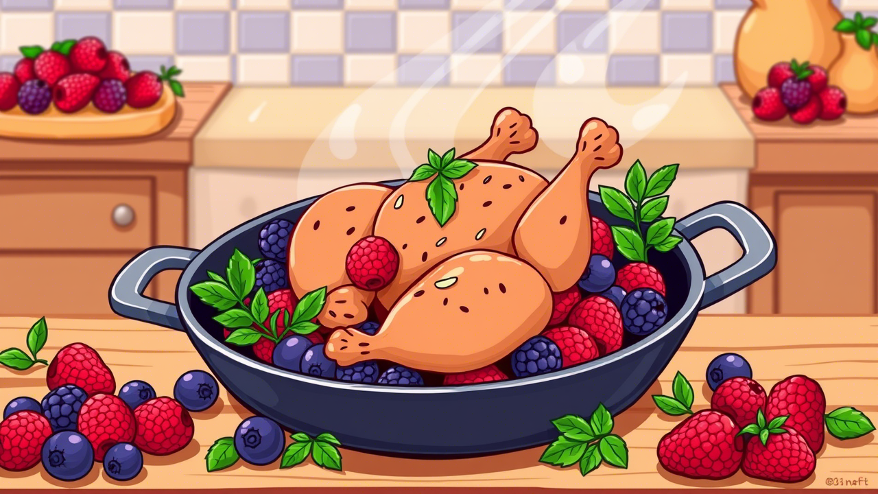 Wild Berry Chicken Skillet 3 Unique Recipes