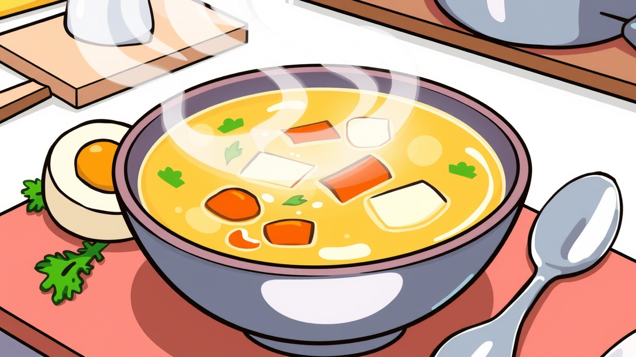 Egg Drop Soup with Hidden Veggies Under 10 Minutes