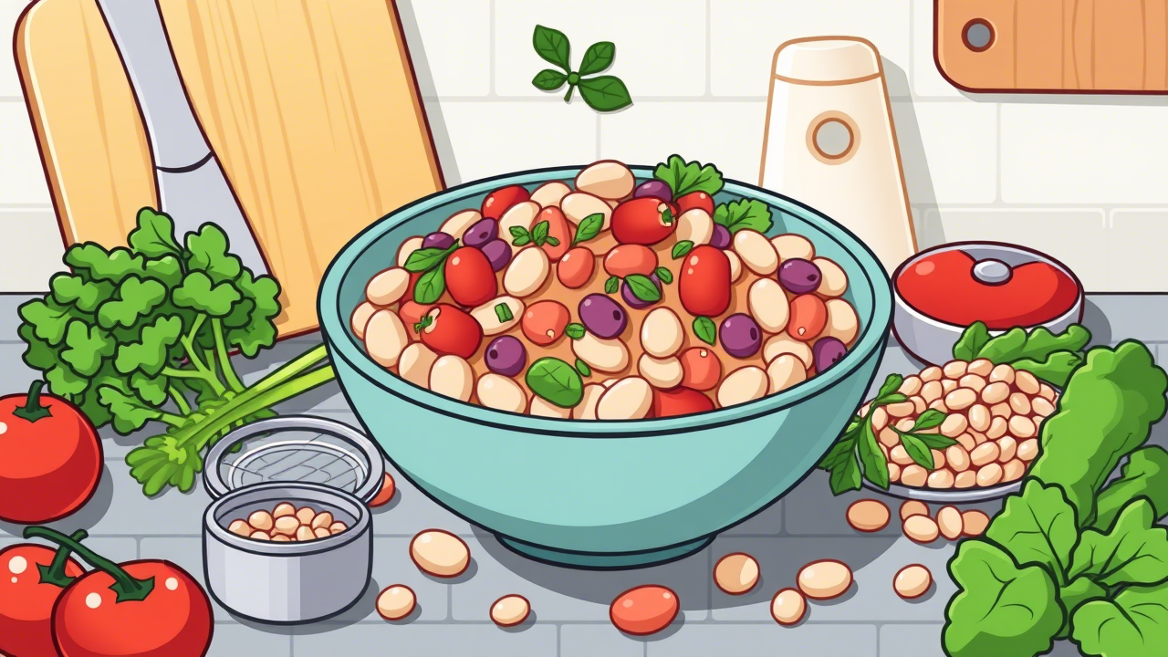 Tuna and White Bean Salad 4 Quick Protein Meals